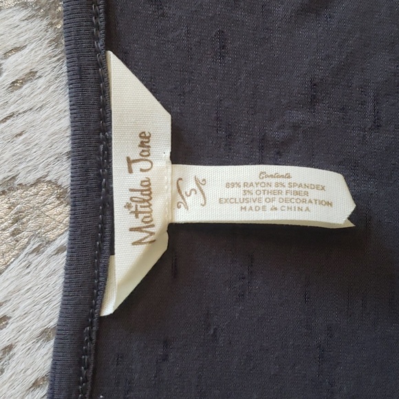 Matilda Jane Go West Maxi Dress Knit SzS Gray - Picture 3 of 5